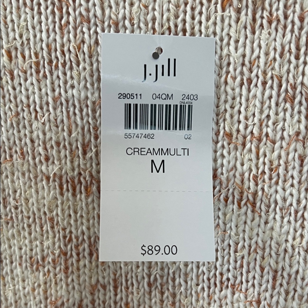 J. Jill Speckled Cream Sweater - Picture 3 of 5